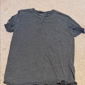 Men's Gray Casual Shirt lucky brand